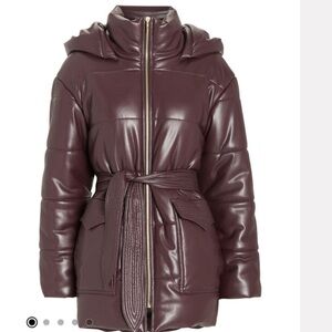 VEGAN LEATHER COAT!!!!